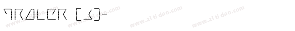 Tracer (3)字体转换